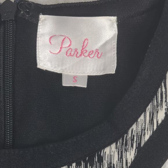 Parker bodycon abstract design cocktail dress party goth grunge office siren - Picture 8 of 9